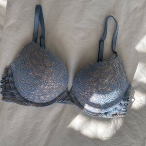 Victoria's Secret Lace Bra in Soft Blue